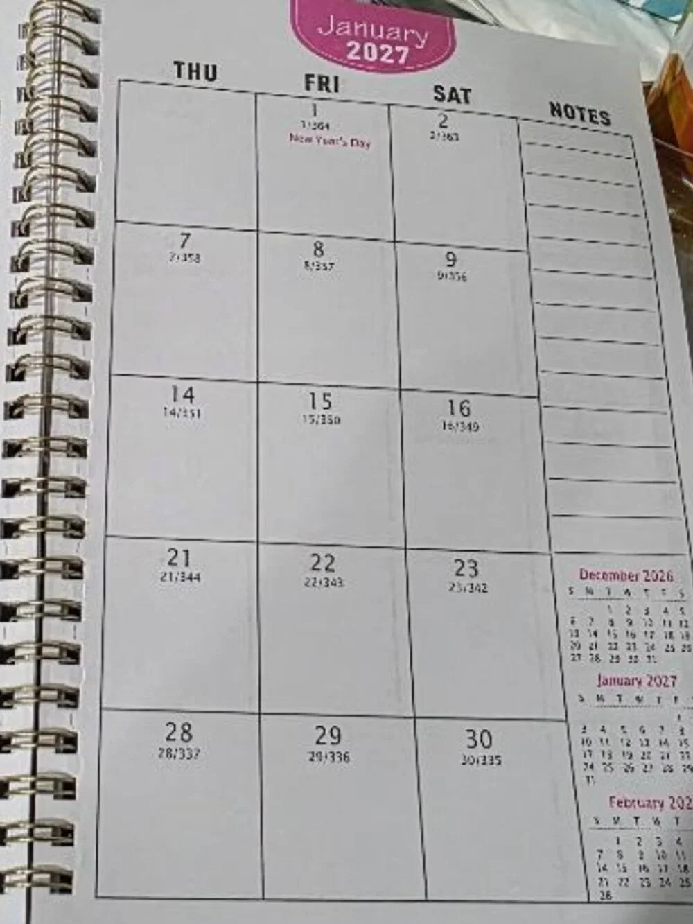 4 yr Planner - New